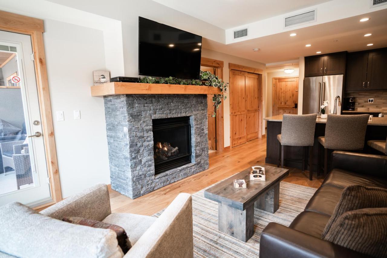 Spring Creek Luxury King One Bedroom At White Spruce Lodge Canmore Exterior photo